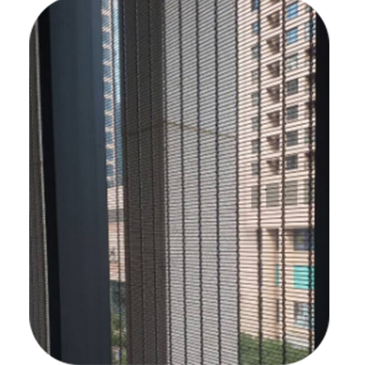 architectural cable rod woven mesh